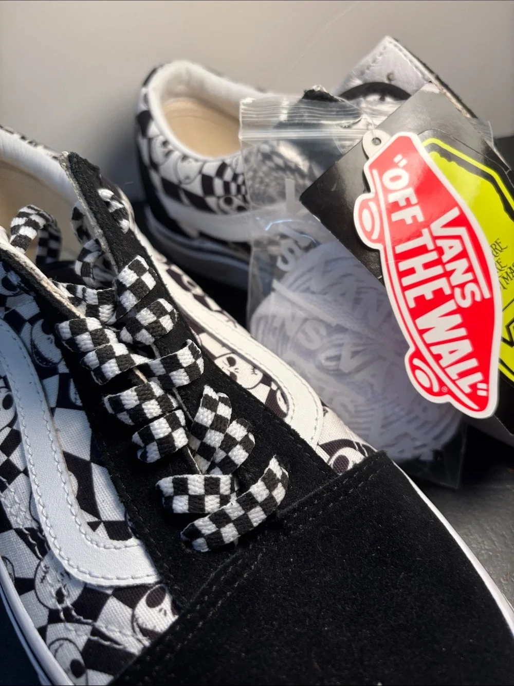 NWT Vans Nightmare Before Christmas Collaboration Sneakers ( Jack Skellington)